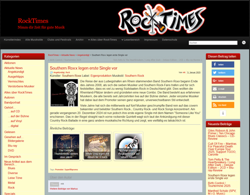 Rocktimes Someone like you - Southern Roxx